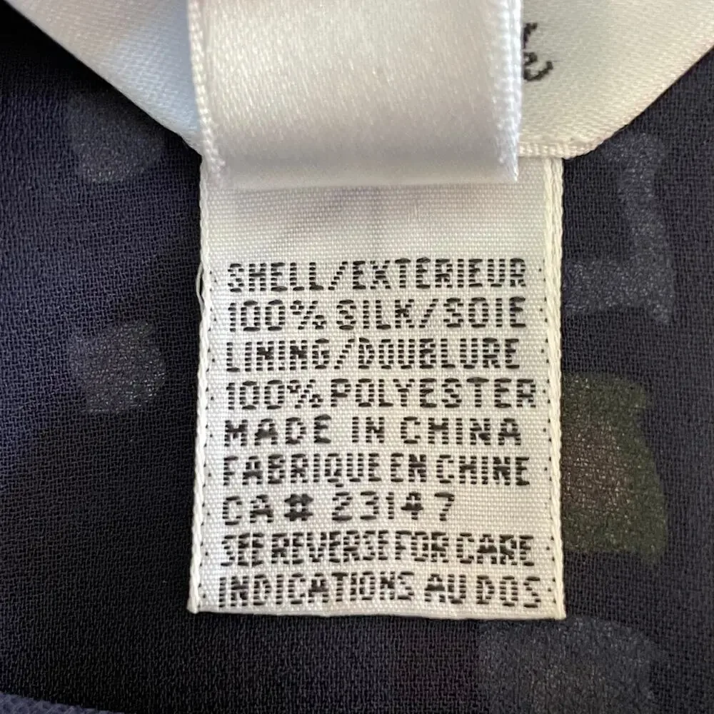 Talbots hemline navy
